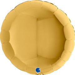 Фольгированный шар Grabo 36” Круг Золото