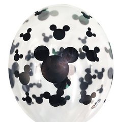 Латексна кулька Kalisan 12" Міккі Маус прозора (1 шт)