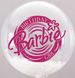 Наклейка Barbie Birthday Girl на 18”-20" (25х30см) + монтажка - 1