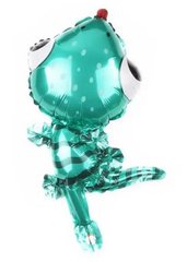 Фольгована кулька Міні фігура Геккон 40х22 см (Китай)