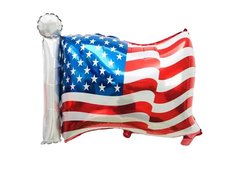 Фольгированный шар Большая фигура Флаг США (Китай)