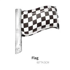 Большая фигура  гоночный флаг 74 см Китай