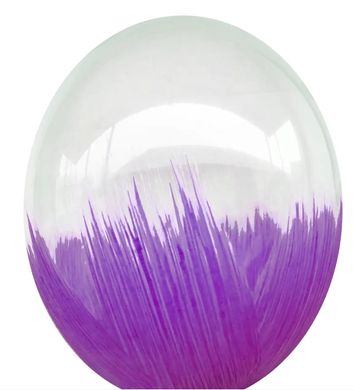 Латексна кулька Belbal 12" Браш Фіолетовий (1 шт)