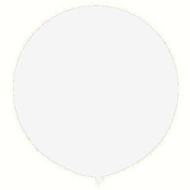 Латексна кулька Gemar 19" Пастель Білий #01 (1 шт)