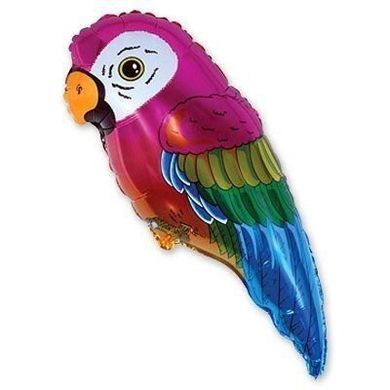 Фольгированный шар Flexmetal Мини фигура попугай