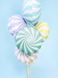 Фольгированный шар PartyDeco 18” круг леденец голубой макарун - 2