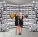Фольгована кулька квадрат для фотозон 22&rdquo; Золото/срібло 1 шт - 5