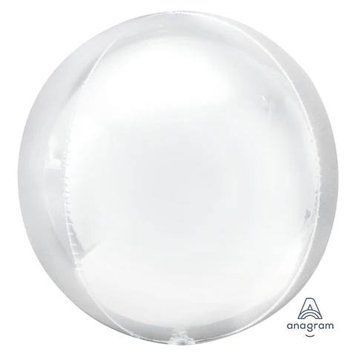 Фольгированный Шарик 16&rdquo; Сфера белая (Anagram)