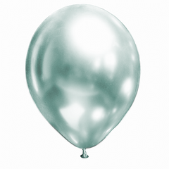 Латексна кулька Art Show 12" Хром М'ятний Перли Brilliance (50 шт)