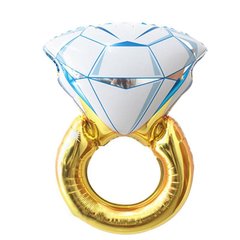 Фольгированный шар Большая фигура кольцо (54х84 см) (Китай)