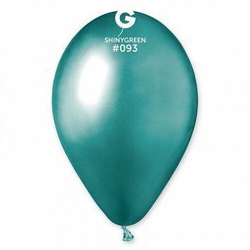 Латексна кулька Gemar 13&Prime; Хром Зелений / Shiny Green #093 (50 шт)