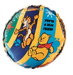 Фольгированный шарик Flexmetal 18" круг Винни Пух