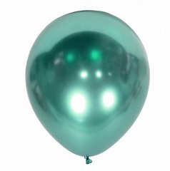Латексный шар Kalisan 12” Хром Зелёный / Mirror Green (50 шт)