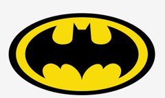 Термотрансферная наклейка на одежду Batman