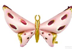 Фольгована кулька PartyDeco Велика фігура метелик