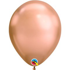 Латексна кулька 3102-0538 q 11" хром рожеве золото chrome rose gold (1 шт)