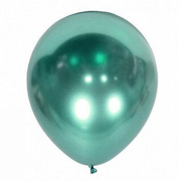 Латексна кулька Kalisan 12&rdquo; Хром Зелений / Mirror Green (50 шт)