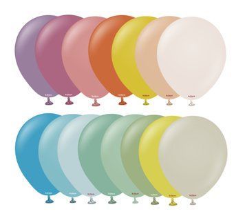 Латексный шар Kalisan 12&rdquo; Ассорти Пастель (Assorted) (100 шт)