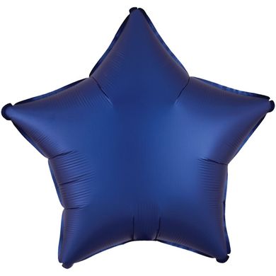 Фольгированный шар Anagram 18” Звезда сатин Navy Blue