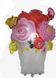 Фольгированный шар Стояча фигура ваза с цветами 101*115 см (Китай) - 2