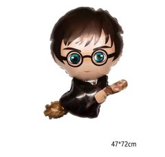 Фольгированный шар Большая фигура Гарри Поттер на метле (47*72 см) (Китай)