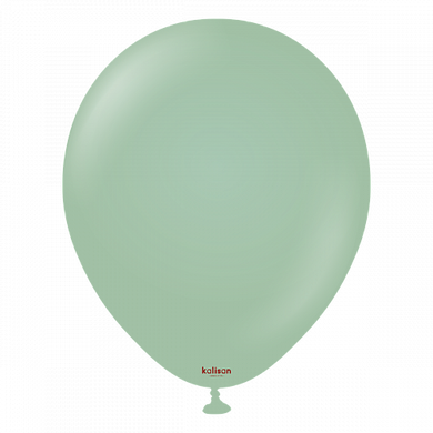Латексный шар Kalisan 5” Зимний зеленый (Winter Green) (100 шт)