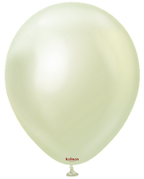 Латексный шар Kalisan 12&rdquo; Хром Зеленое Золото / Mirror Green Gold (50 шт)