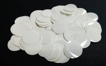 Конфетті Кружочки 23 мм Білий (500 г)