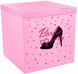 Наклейка Barbie party туфелька на коробку (30х35см) + монтажка - 1