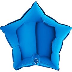 Фольгированный шар Grabo 18” Звезда Синяя