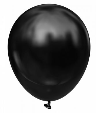 Латексна кулька Kalisan 5” Чорний (Black) (100 шт)