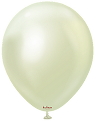 Латексна кулька Kalisan 5” Хром Зелене Золото / Mirror Green Gold (100 шт)