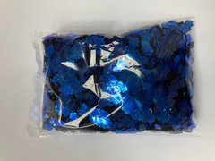 Конфетті Квадрат 5х5 мм Синій Металик (100 г)