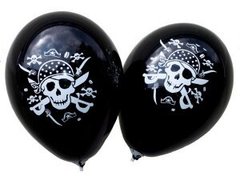 Латексна кулька Gemar 12” Пірати (двосторонні) (25 шт)