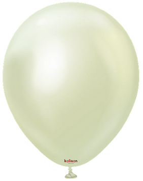 Латексна кулька Kalisan 5&rdquo; Хром Зелене Золото / Mirror Green Gold (100 шт)