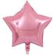 Фольгована кулька 5" Зірка Рожевий Пастель (Китай) - 3