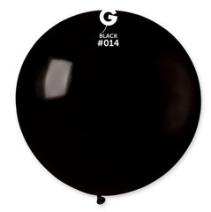 Латексна кулька Gemar 40” Чорна (100см) (1 шт)