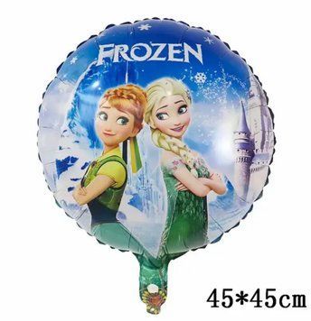 Фольгированный шар 18&rdquo; круг с рисунком холодное сердце Китай