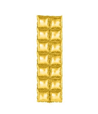 Фольгированная стена для фотозоны 39" кубы золото (уп) (Китай)