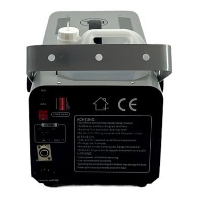 Генератор снега 1500W DMX SNOW MACHINE USER MANUAL
