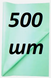 Папір тішью м'ятний (70*50см) 500 аркушів - 1