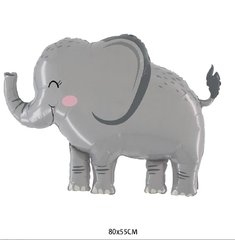 Фольгована кулька Велика фігура Веселий слоник 80*55см (Китай)
