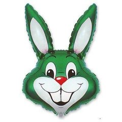 Фольгована кулька Flexmetal Велика фігура Кролик зелений