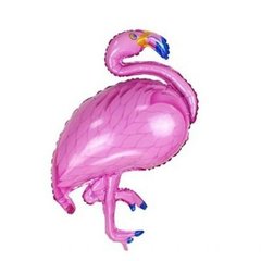 Фольгированный шар Большая фигура фламинго Розовый 105 см (Китай)