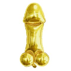 Фольгированный шар Большая фигура golden dick (Китай) 105 см
