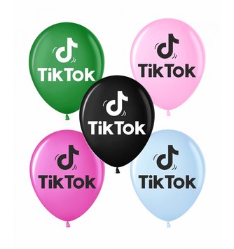 Латексна кулька KDI 12" Tik-tok 2 ст. (50 шт)