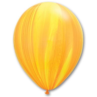 Латексный шар Qualatex 11″ Супер Агат Желто-Оранжевый (1 шт)