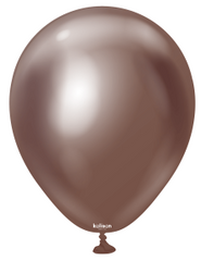 Латексна кулька Kalisan 5” Хром Шоколад / Mirror Chocolate (100 шт)