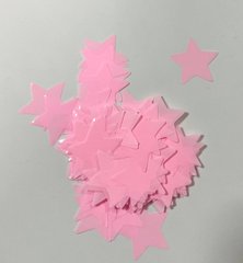 Конфетті Зірочки 20 мм Рожеві (500 г)