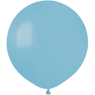Латексный шар Gemar 19" Пастель Голубой Матовый (Baby Blue) #72 (1 шт)